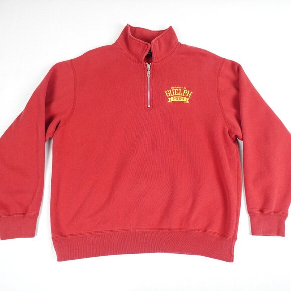 Vintage University of Guelph MOM Shirt Women's Medium Embroidered Sweatshirt - Picture 1 of 11